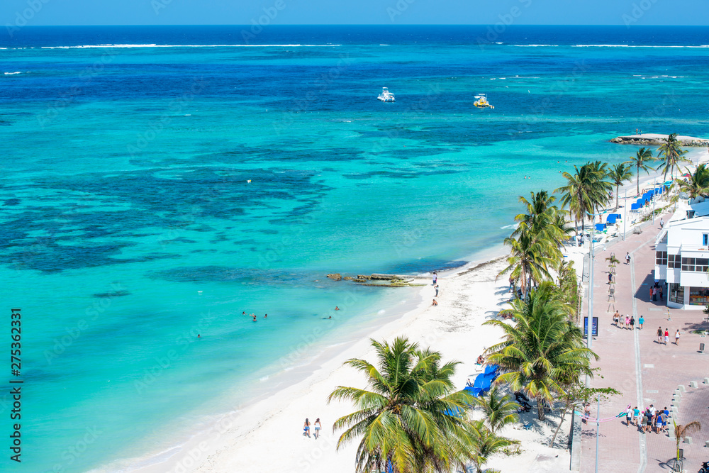 Panoramica de Isla de San Andres, Archipielago de San Andres