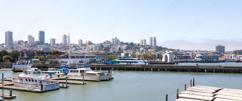 Famous Pier 39 in San Francisco, California