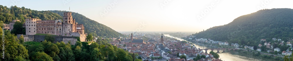 Heidelberg Panorama Sonnenuntergang