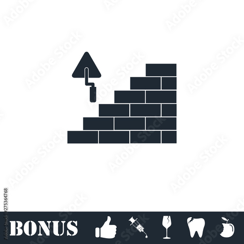Architecture and Building icon flat