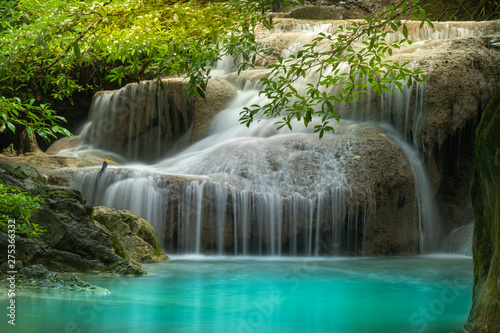 Erawan waterfall, Erawan National Park in Kanchanaburi, Thailand