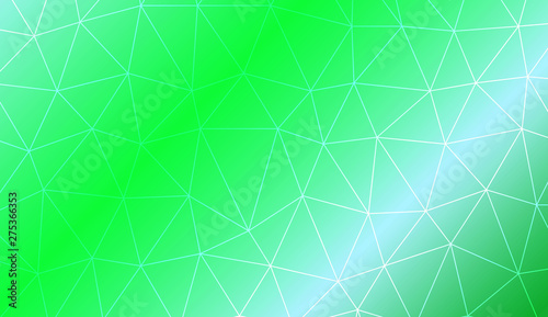 Modern geometrical abstract background with polygonal elements For textures or wallpaper. Vector illustration. Creative gradient color