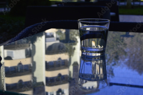 Glass of Water and wine © Elena Bandurka