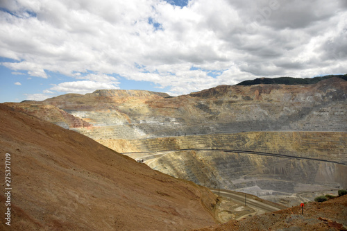 Giant copper mine