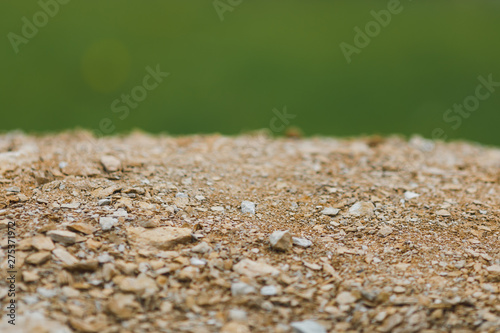 Tableau sur toile shale slate stones, close-up view