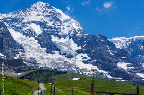 スイスメンヒへの道