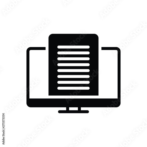 Black solid icon for content satisfied