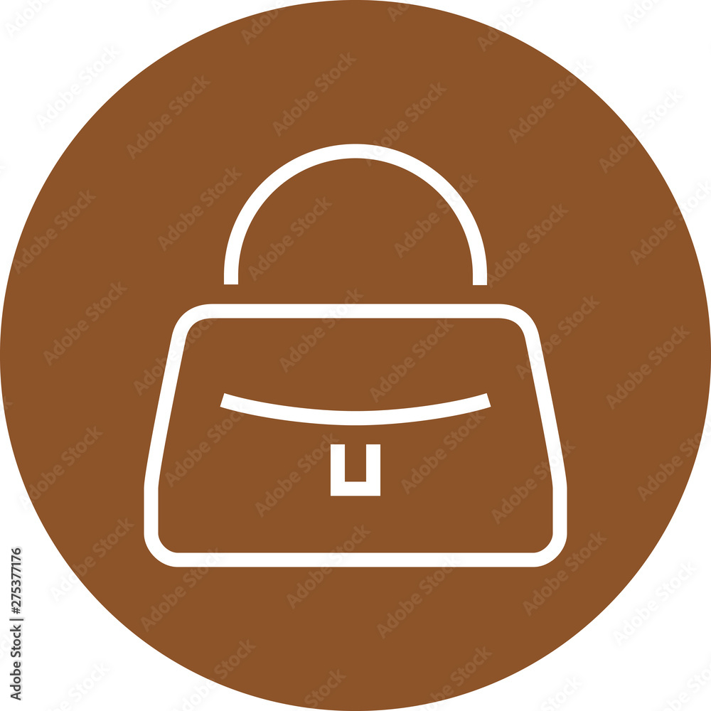 Womens Handbag Purse Outline Icon Womens Handbag Purse Outline Icon