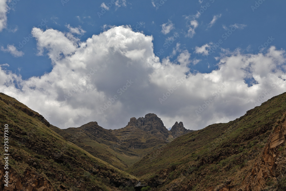 Fototapeta premium Solid, hard, high and beautiful