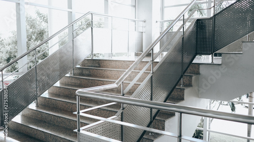 staircase in modern building