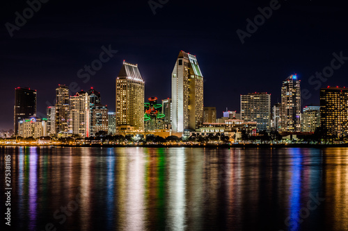 San Diego skyline at night © Marina