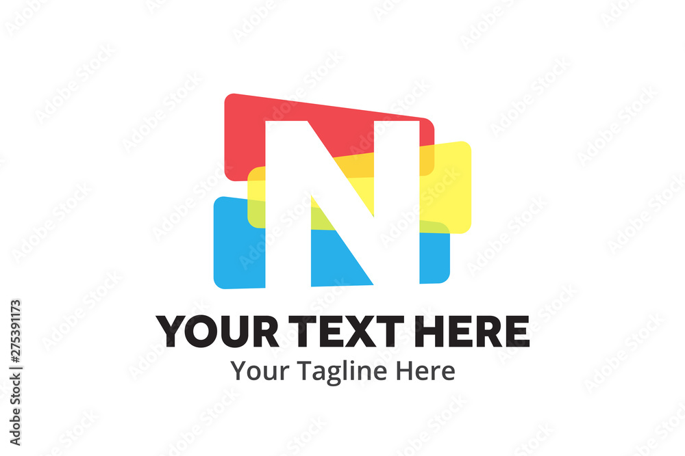alphabet n letter unique simple logo creative design in flat style with color . n letter logo creative simple n logo creative design in flat style with color alphabet n letter unique simple logo creative design in flat style with color . n letter logo creative simple n logo creative design in flat style with color