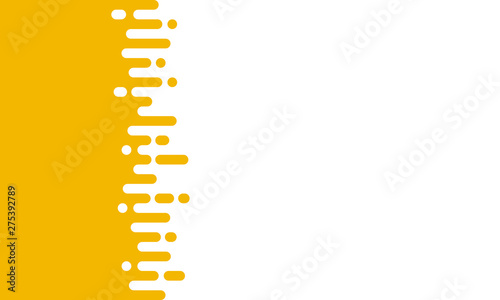 Abstract yellow Rounded Lines Halftone Transition