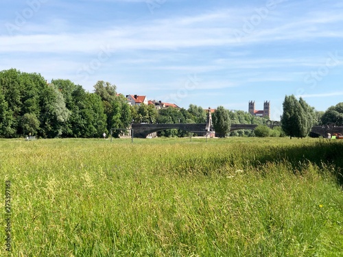 Isarlandschaft in München photo