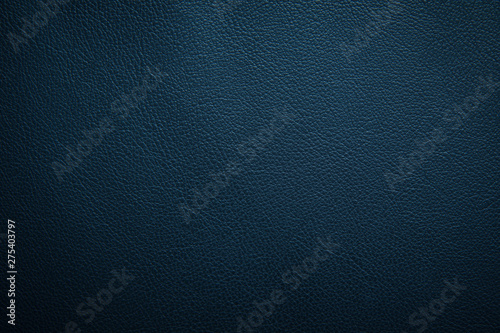 Beautiful Blue leather texture background of sofa, chair, furniture,Interior accessories