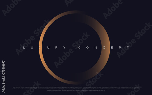 Black premium background with luxury dark gold bullion pattern and golden lines. Rich background for poster premium design. - Vector