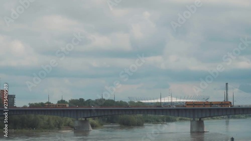 public transport in Warshawa - Poland photo