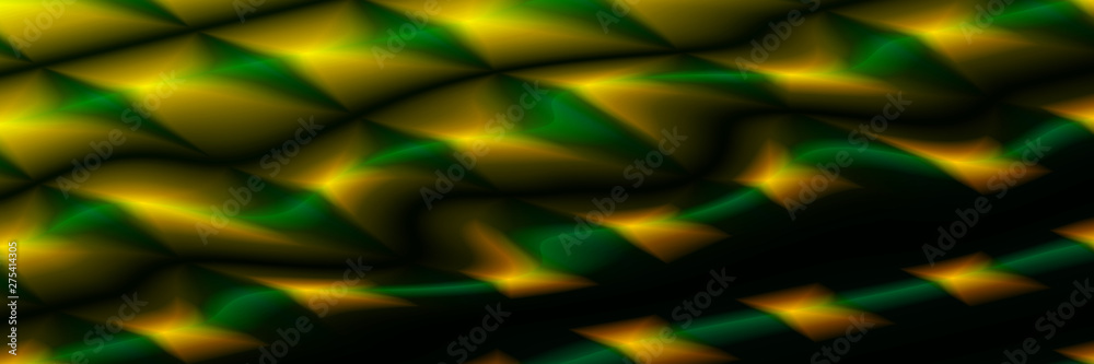 Digital Art, panoramic abstract three-dimensional objects with soft lighting, Germany Digital Art, panoramic abstract three-dimensional objects with soft lighting, Germany