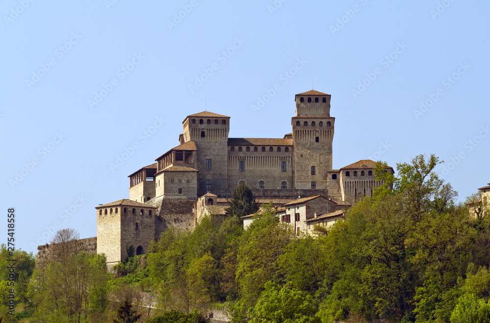 Medieval castle of Torrechiara
