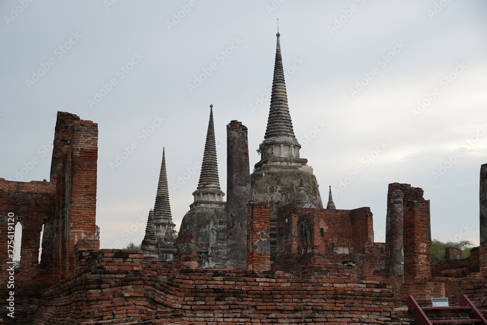 Fototapeta premium in ayutthaya thailand 