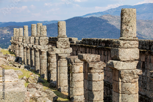 Views from the ancient city of Alinda. Aydin photo