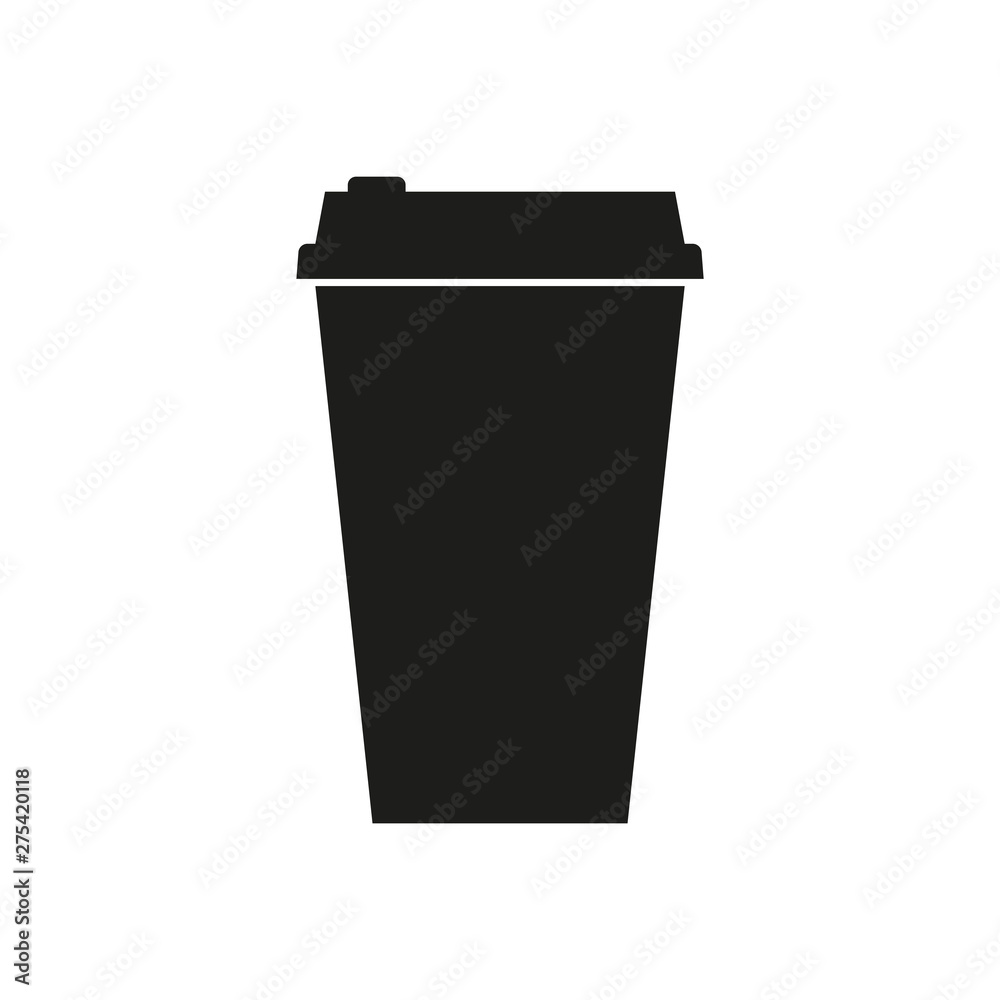 Icon paper Cup of coffee. Vector Icon paper Cup of coffee. Vector