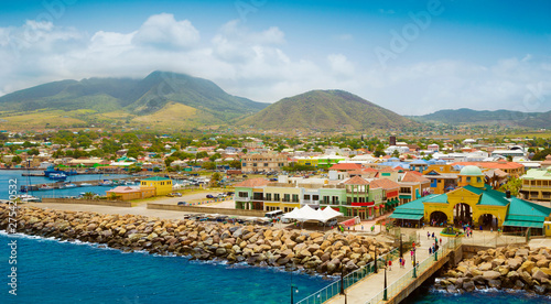 Port Zante in Basseterre town, St. Kitts And Nevis photo