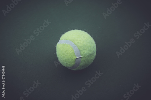 Sport concept; Young people playing tennis on court and relaxing of sport