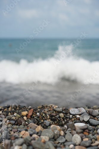 stones in water