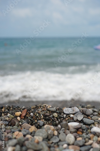 stones on the beach