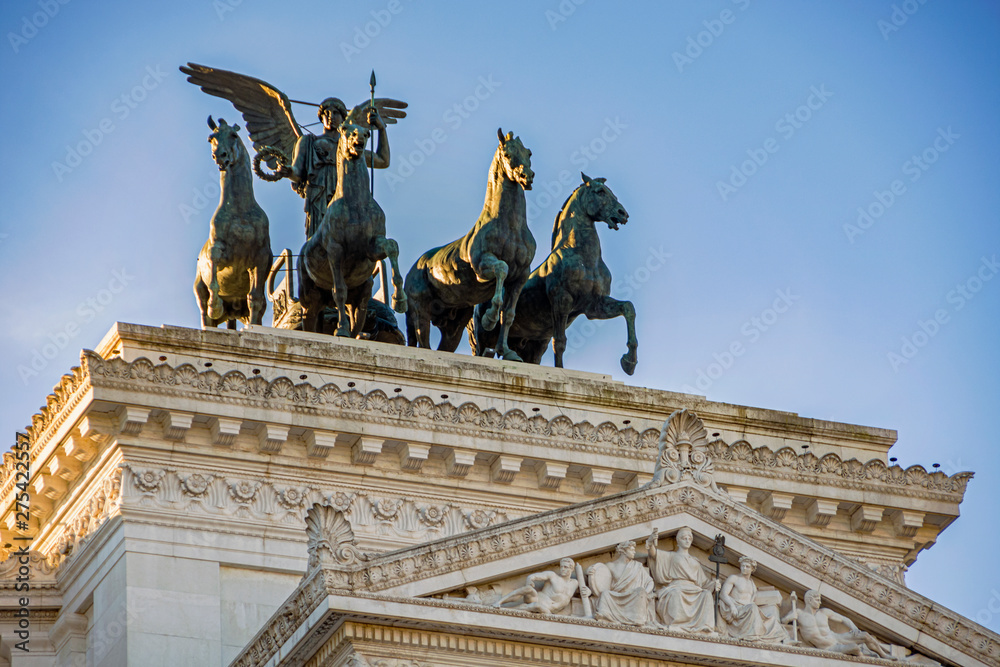 Fototapeta premium Vittoriano monument building in Rome