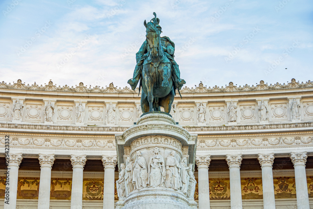 Obraz premium Vittoriano monument building in Rome