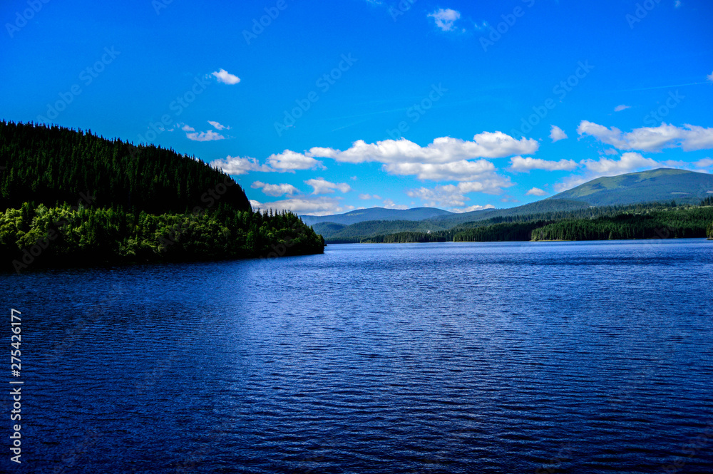 Lake in the Transylvanian mountains