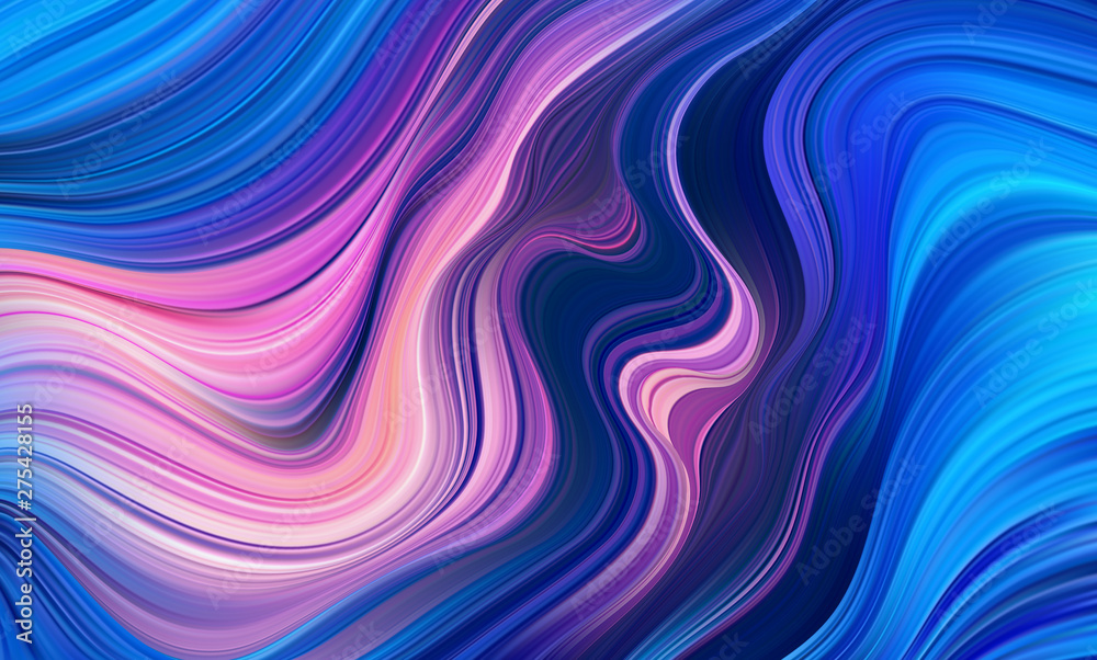 Vector Modern colorful flow background. Wave color Liquid shape. Abstract design. - obrazy, fototapety, plakaty 