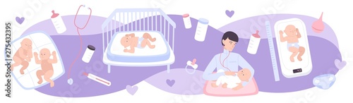 Pediatrics Flat Composition