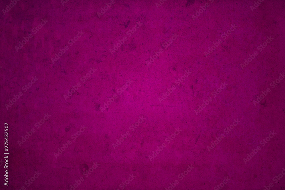 Fototapeta premium Violet dark edged grunge background overlaid with grungy elements.