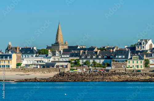 France, Brittany, Morbihan, Lorient agglomeration, Larmor-plage by the sea photo