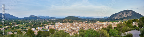 Panoramia View Of Pollença The Badia de Pollença And Baia de Alcudia - Pollença - Majorca island, Spain