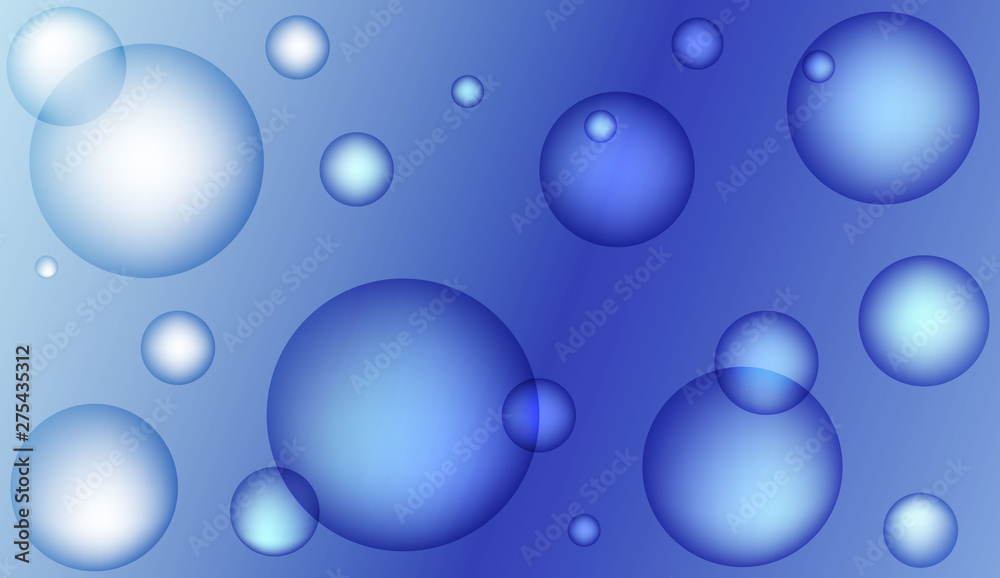 Abstract illustration with blurred drops. For flyer, brochure, booklet and websites design Bright Gradient Color Vector illustration. Abstract illustration with blurred drops. For flyer, brochure, booklet and websites design Bright Gradient Color Vector illustration.