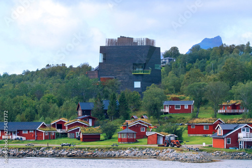 Europe, Norway, Nordland, Bodo. Hamarøy. Hamsunsenteret. Knut Hamsun Centre photo