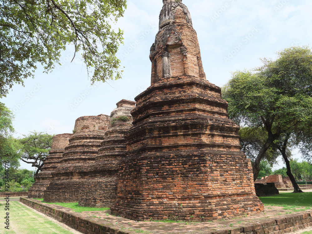 タイ王国　アユタヤ　ワット・プラ・ラーム/Wat Phra Ram