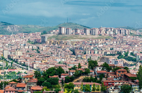 Turkey, Ankara, recent buildings on the outskirts of the city photo