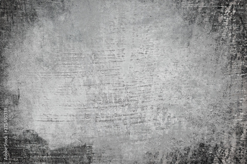 Old gray grungy wall background