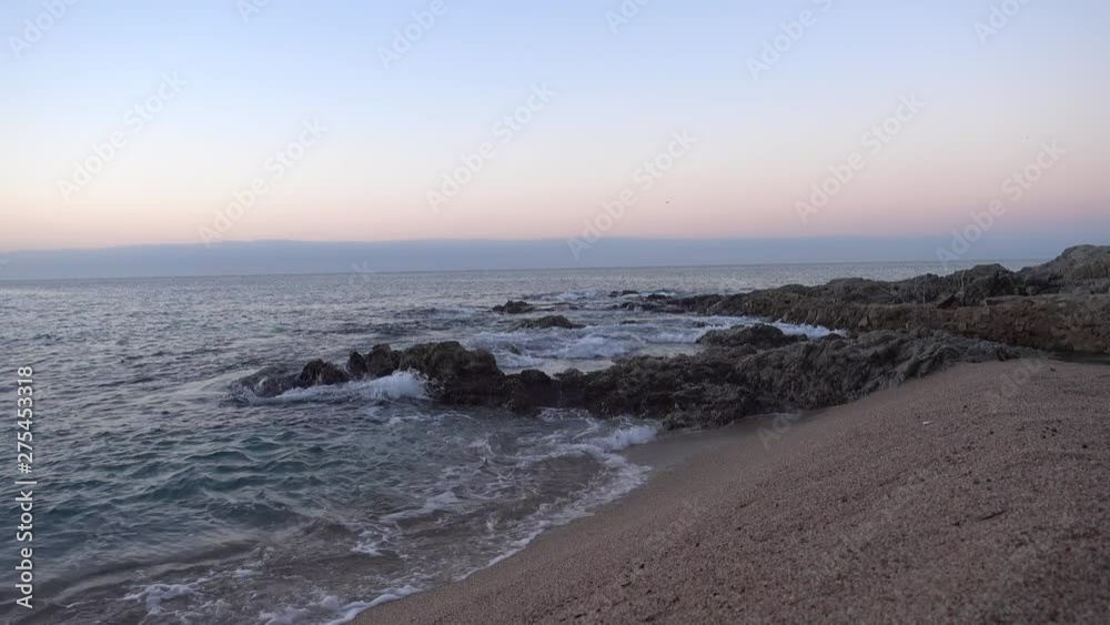 Sunrise in Lloret de Mar, Costa brava Sunrise in Lloret de Mar, Costa brava