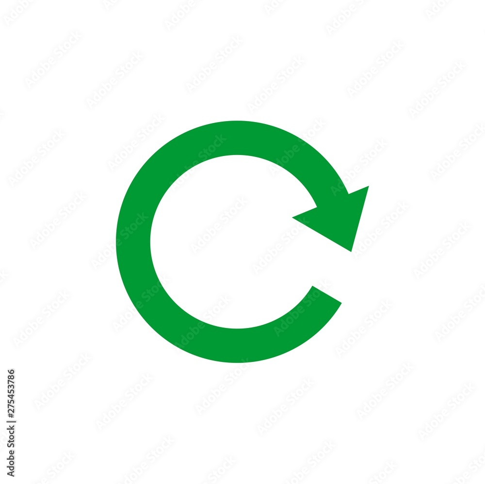 refresh icon, vector illustration. Flat vector illustration for web design, infographics and mobile app. refresh icon, vector illustration. Flat vector illustration for web design, infographics and mobile app.