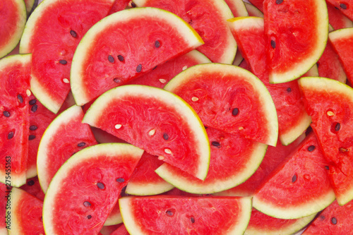 Fotografija Sliced watermelon background