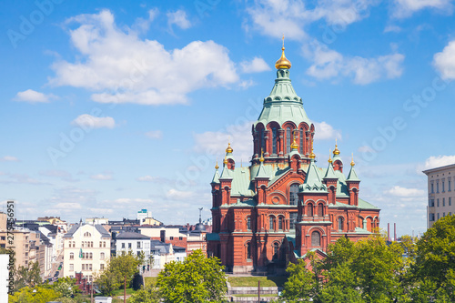 Schilderij op canvas Uspenski Cathedral, Helsinki