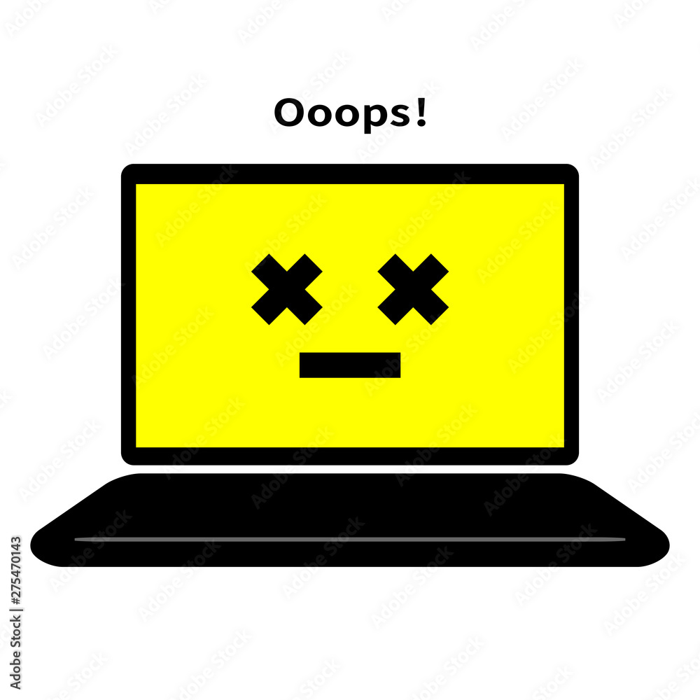 脆弱性コンピューターウイルスpc感染スパム アイコンベクターイラスト素材 Stock Vector Adobe Stock