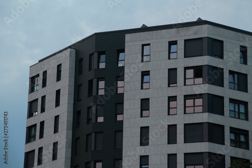 Building in a neighborhood of Bilbao