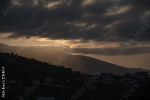 Madeira Sunris dramatic sky light rays